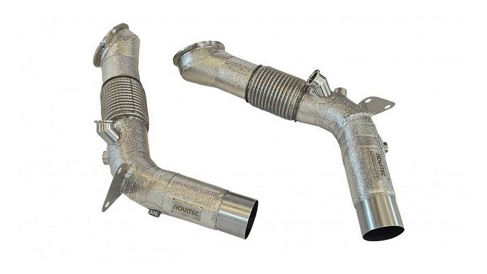 Photo of Novitec CATALYST-REPLACEMENT PIPE (SET OF TWO) for the Ferrari SF90 - Image 2